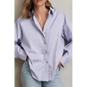 Reiss Cotton Shirt Blue Talla: 14 | Camisas Outlet | Mujer | Azul
