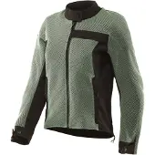 Dainese Lisbona Air mujer Chaqueta textil (IT46) Verde/Negro 40 mujeres