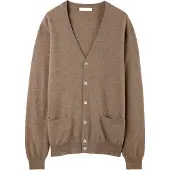 GOBI Cashmere Cárdigan taupe