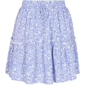 Aleida Falda azul / blanco