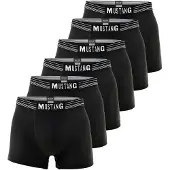 Mustang Calzoncillo boxer negro / blanco