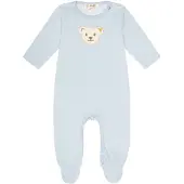 Steiff Pijama entero/body beige / crema / azul claro