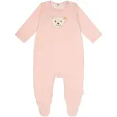 Steiff Pijama entero/body beige / marrón / amarillo / rosa