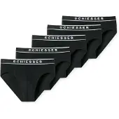 Schiesser Braga negro / blanco