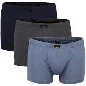 Götzburg Calzoncillo boxer azul / gris oscuro / negro