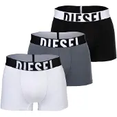 Diesel Calzoncillo boxer gris / negro / blanco
