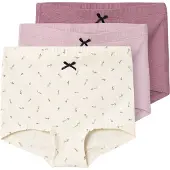 Name it Calzoncillo crema / lila / lila oscuro