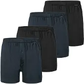Schiesser Calzoncillo boxer negro