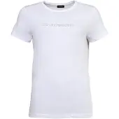 Emporio Armani para mujer. EW000408_AF13033 Camiseta Homie blanco (XS), Homewear, Algodón, outlet 2026.