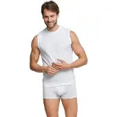 Schiesser Camiseta térmica blanco