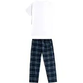 G-Star Pijama largo azul / azul oscuro / blanco