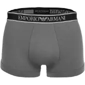 Emporio Armani para hombre. EM000259_AF20669 Set 3 Bóxers Use negro, gris (M), Homewear, Algodón, outlet 2026.