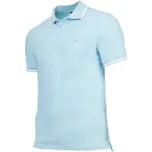 Emporio Armani Camiseta azul cielo / blanco