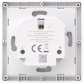 Sonoff Enchufe empotrable WLAN WS01TPE-E, tipo E, 16 A, 4000 W, blanco