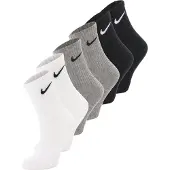 Nike Calcetines deportivos 'Everyday' gris / negro / blanco