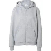 Urban Classics Sudadera con cremallera gris moteado