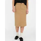 IVY Copenhagen Falda ' IVY-Karmey ' beige oscuro