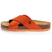 Bayton Zapatos abiertos 'Burgos' marrón / naranja