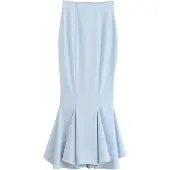 Next Falda azul claro