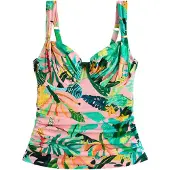Next Tankini amarillo / verde / verde oscuro / coral