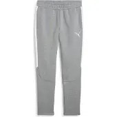 Puma Pantalón deportivo 'teamEvostripe' gris / blanco
