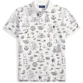 Ralph Lauren Camiseta navy / blanco