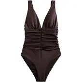 Next Traje de baño chocolate