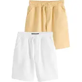 Next Pantalón amarillo / blanco