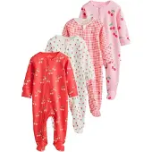 Next Pijama verde / rosa / rojo / offwhite