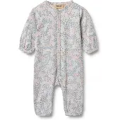 Wheat Pijama entero/body 'Felizia' ópalo / lila / rosa pastel / blanco