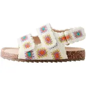 Next Sandalias beige / crema / azul / naranja