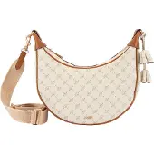 JOOP! Bolso de hombro beige / camelo / blanco lana