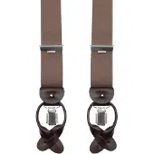 Profuomo Tirantes Camel Marrón