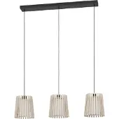 Eglo FATTORIA, Negro, Acero, Universal, IP20, Clase I, Casquillo E27