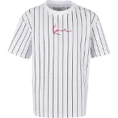 Karl kani Camiseta rojo / negro / blanco