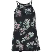 LASCANA Top menta / altrosa / negro