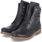 Rieker Botines con cordones negro