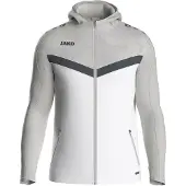 Jako Chaqueta deportiva gris / negro / blanco