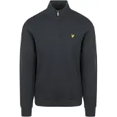 Lyle & Scott Sudadera Half Zip Navy Azul Azul arino talla