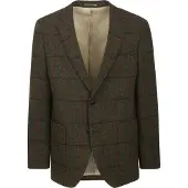 Steppin' Out Harris Tweed Americana Oscuro Verde Verde oscuro talla