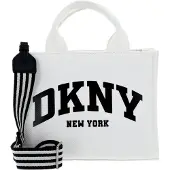 DKNY Bolso de mano 'Hadlee Small' negro / blanco