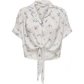 ONLY Blusa 'ONLPAULA' azul / azul oscuro / blanco