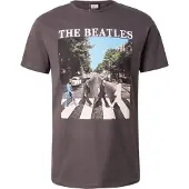 Amplified Camiseta 'THE BEATLES - ABBEY ROAD' azul claro / antracita / esmeralda / blanco