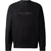 Armani Exchange Sudadera gris oscuro / negro