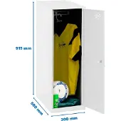 Simonlocker Montadas Taquilla Dism.single Mini 915x300x500 Mm