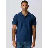 TeeShoppen Camiseta ' Pullover ' azul