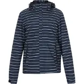 Bridgeport Chaqueta de entretiempo azul oscuro / blanco