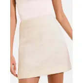 Lipsy Falda crema