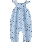 Next Pijama entero/body azul cielo / chocolate