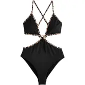 Rockett St George Traje de baño negro